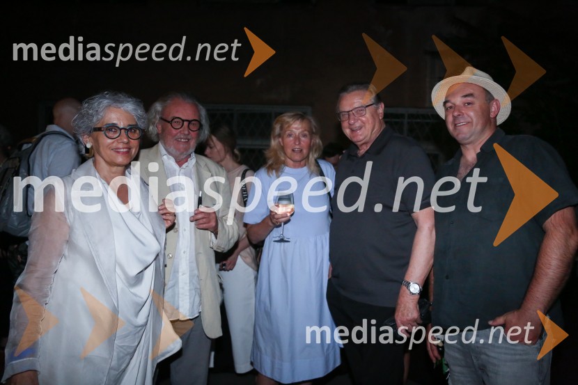  Alja Predan, dramaturginja SLG Celje, nekdanja umetniška direktorica Festivala Borštnikovo srečanje;  Ranko Novak, oblikovalec;  Judita Zidar, igralka;  Dušan Mlakar, režiser;  Gaber K. Trseglav, igralecDan v spomin na Gašperja Tiča, dobrodelna predstava