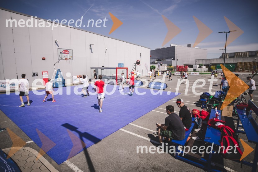 Ulična košarka 3 na 3 v Citycentru Celje