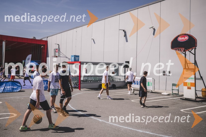 Ulična košarka 3 na 3 v Citycentru Celje