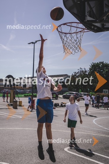 Ulična košarka 3 na 3 v Citycentru Celje