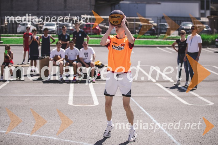 Ulična košarka 3 na 3 v Citycentru Celje