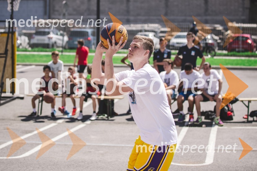 Ulična košarka 3 na 3 v Citycentru Celje