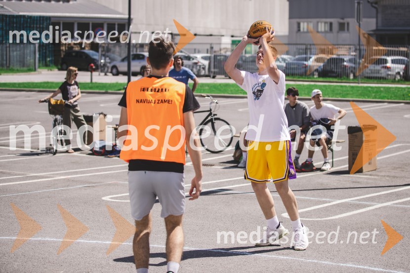 Ulična košarka 3 na 3 v Citycentru Celje