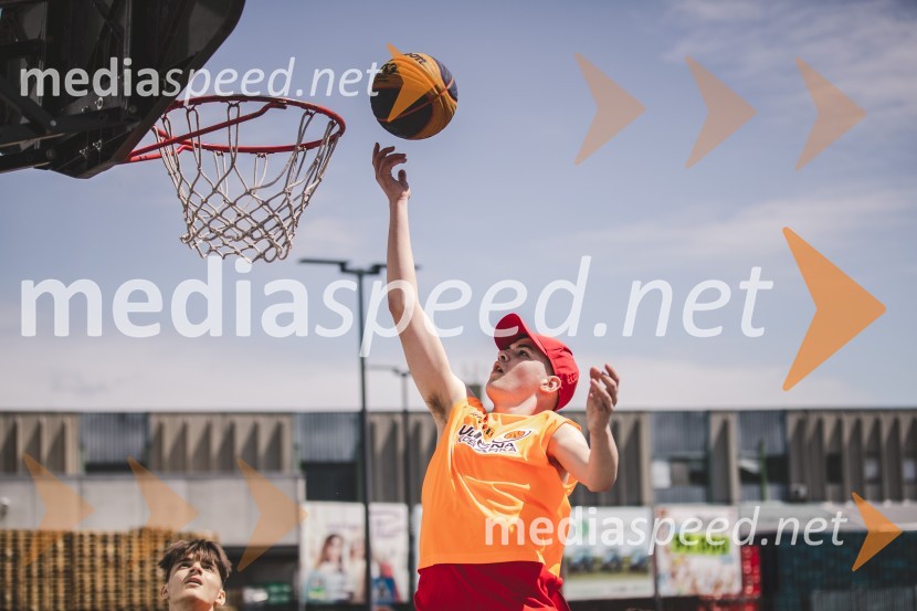 Ulična košarka 3 na 3 v Citycentru Celje