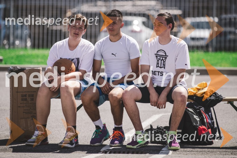 Ulična košarka 3 na 3 v Citycentru Celje