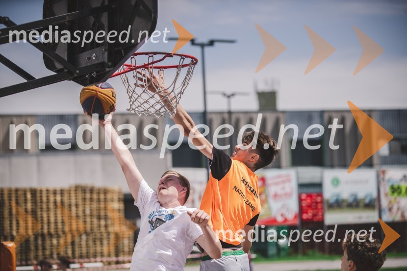 Ulična košarka 3 na 3 v Citycentru Celje