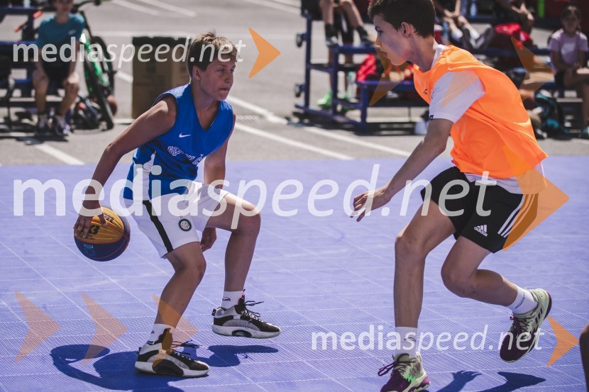 Ulična košarka 3 na 3 v Citycentru Celje