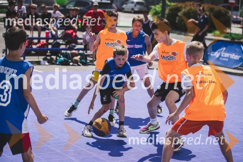 Ulična košarka 3 na 3 v Citycentru Celje