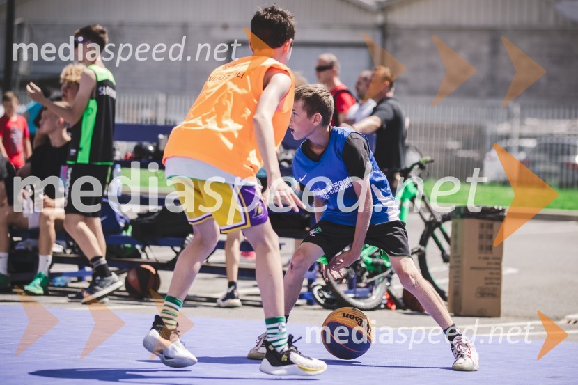 Ulična košarka 3 na 3 v Citycentru Celje