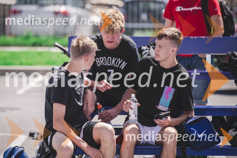 Ulična košarka 3 na 3 v Citycentru Celje