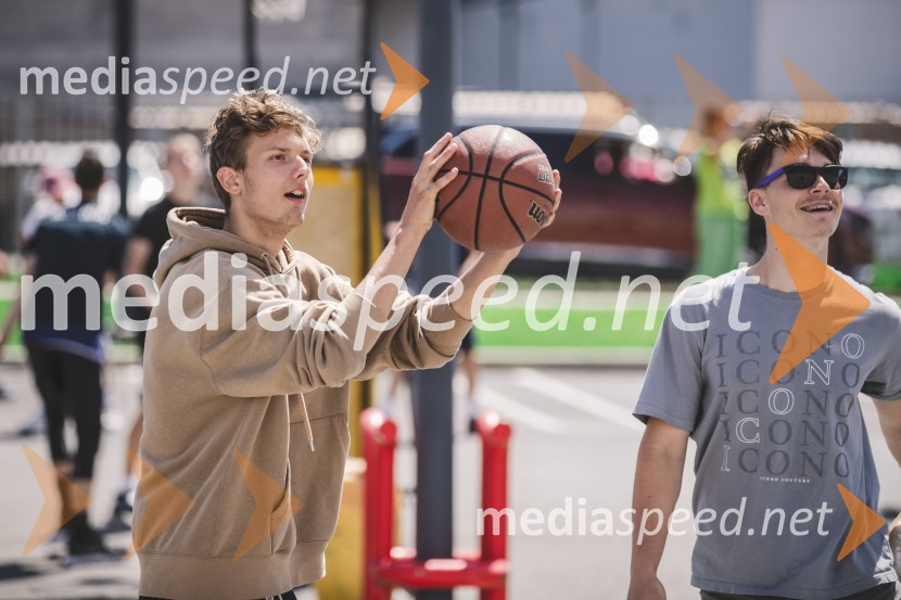 Ulična košarka 3 na 3 v Citycentru Celje