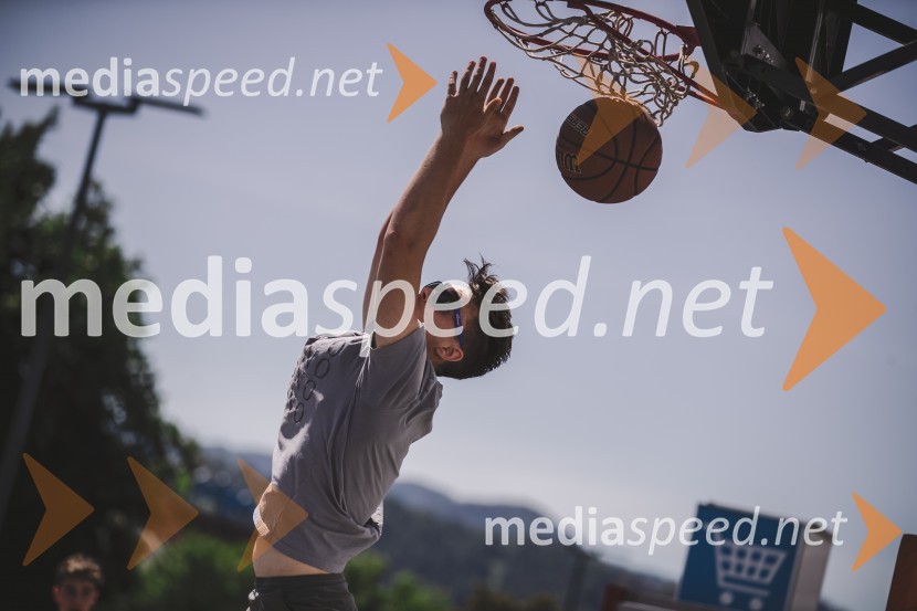 Ulična košarka 3 na 3 v Citycentru Celje