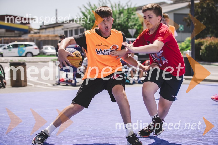 Ulična košarka 3 na 3 v Citycentru Celje