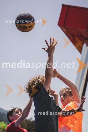 Ulična košarka 3 na 3 v Citycentru Celje