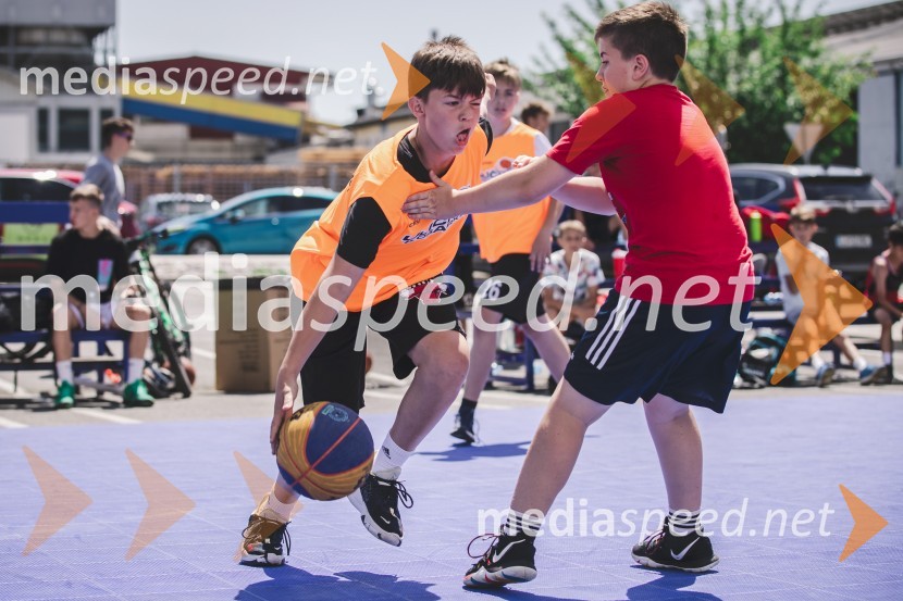 Ulična košarka 3 na 3 v Citycentru Celje