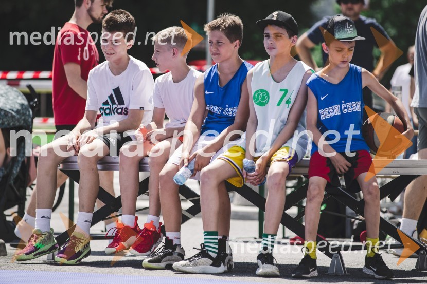 Ulična košarka 3 na 3 v Citycentru Celje