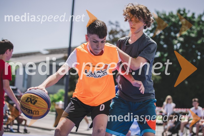 Ulična košarka 3 na 3 v Citycentru Celje