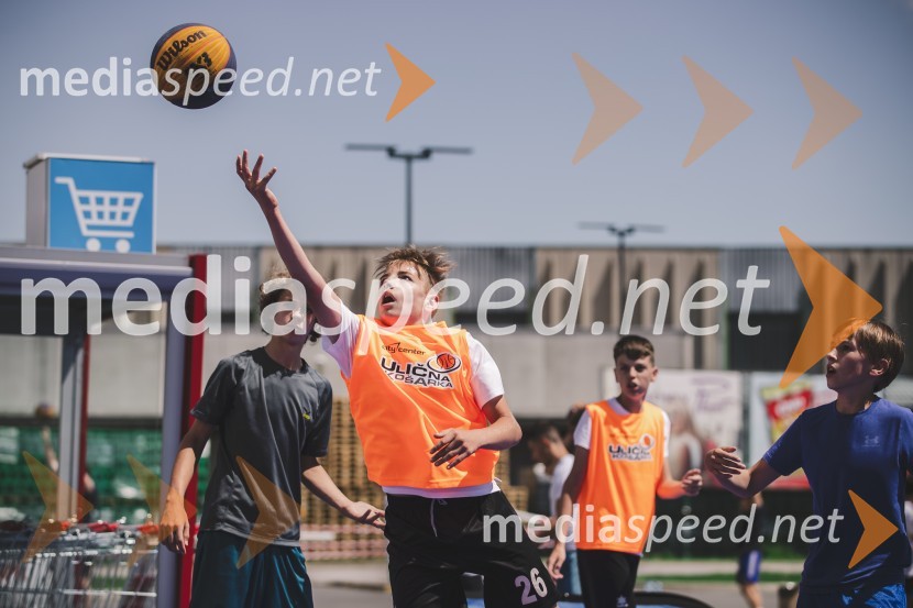 Ulična košarka 3 na 3 v Citycentru Celje