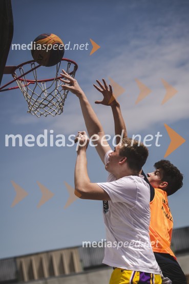 Ulična košarka 3 na 3 v Citycentru Celje