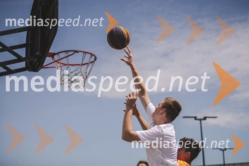 Ulična košarka 3 na 3 v Citycentru Celje