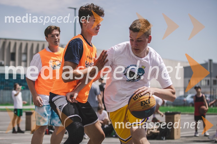 Ulična košarka 3 na 3 v Citycentru Celje