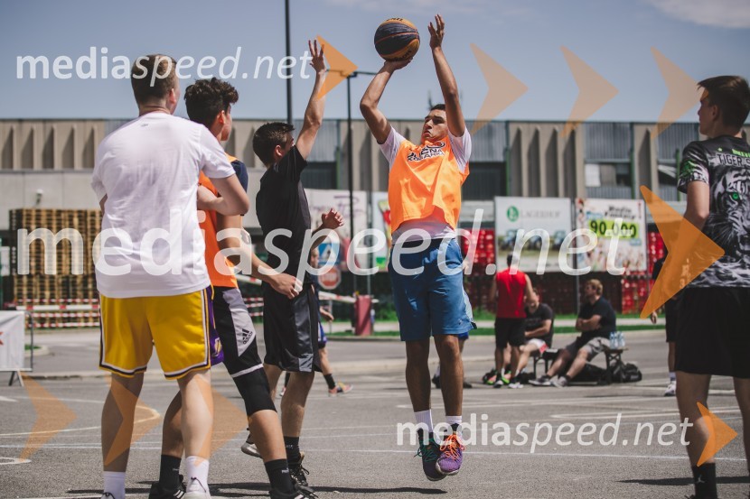 Ulična košarka 3 na 3 v Citycentru Celje