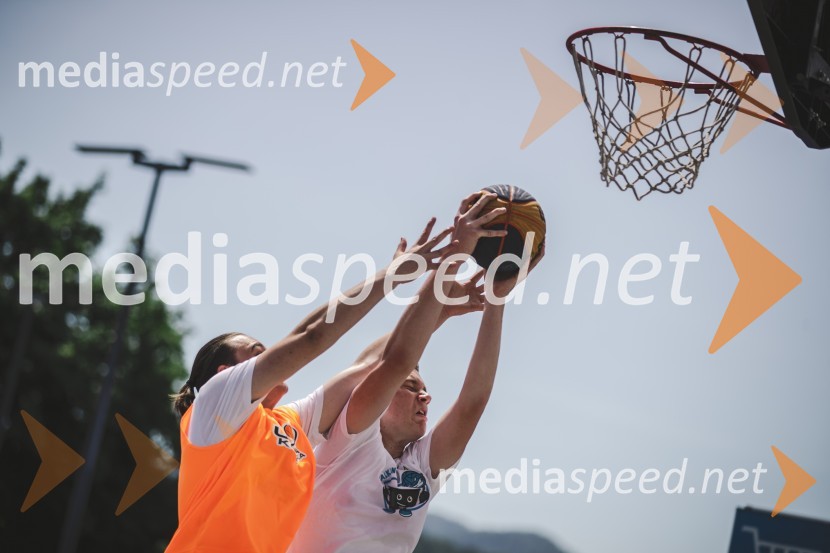 Ulična košarka 3 na 3 v Citycentru Celje