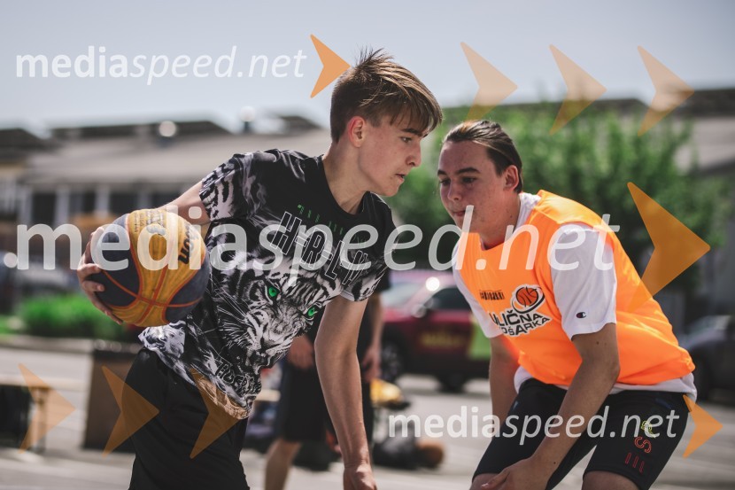 Ulična košarka 3 na 3 v Citycentru Celje