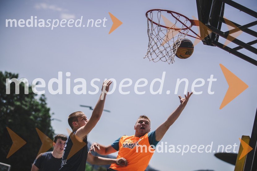 Ulična košarka 3 na 3 v Citycentru Celje