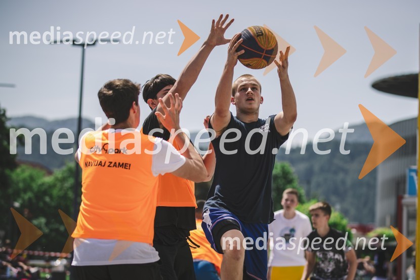 Ulična košarka 3 na 3 v Citycentru Celje