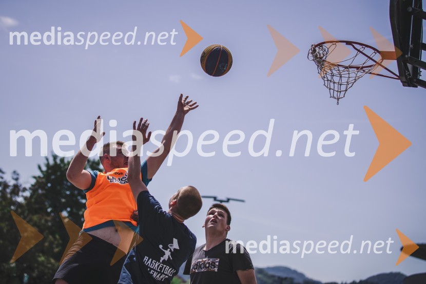 Ulična košarka 3 na 3 v Citycentru Celje