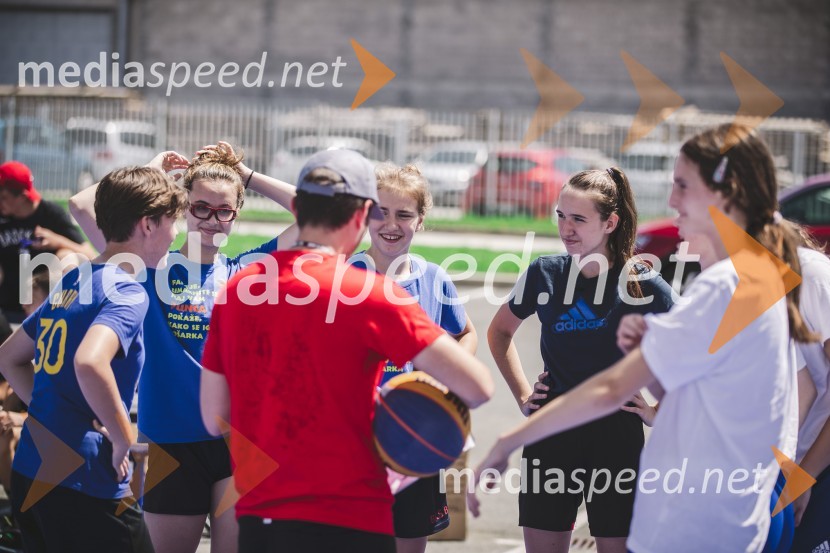 Ulična košarka 3 na 3 v Citycentru Celje