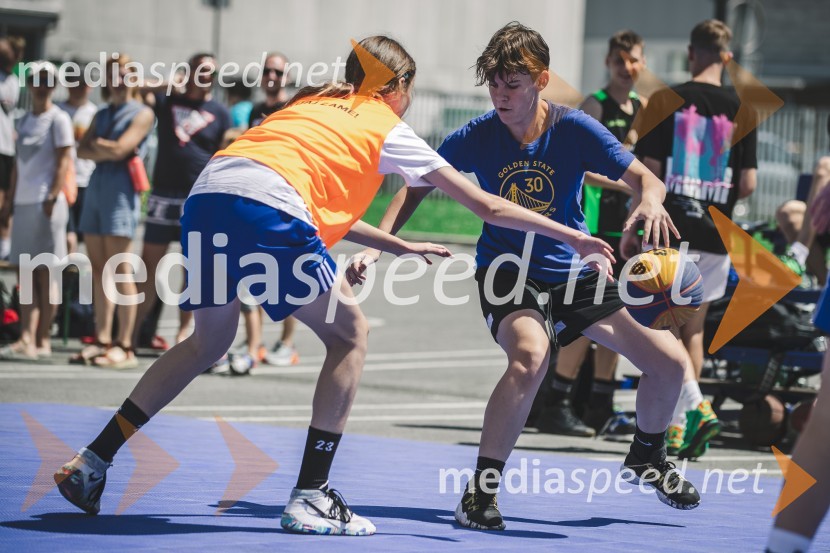Ulična košarka 3 na 3 v Citycentru Celje