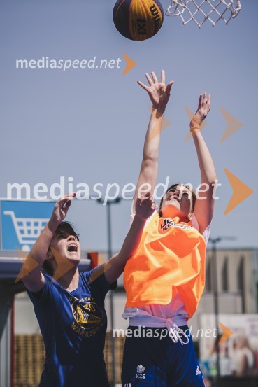 Ulična košarka 3 na 3 v Citycentru Celje