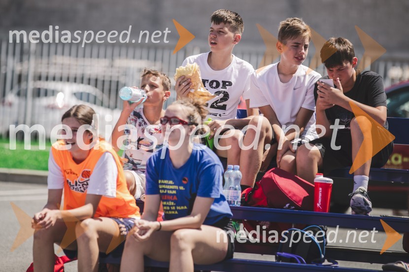 Ulična košarka 3 na 3 v Citycentru Celje