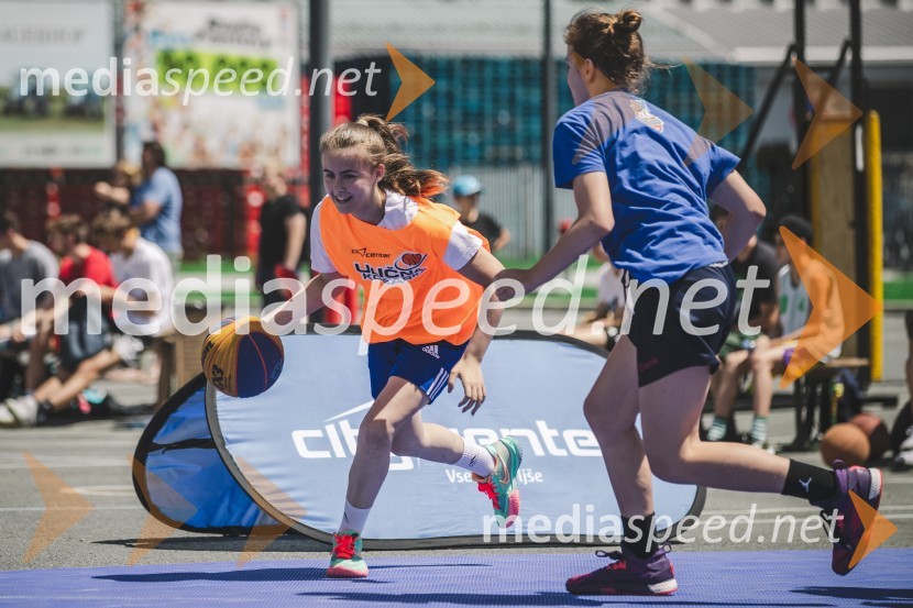 Ulična košarka 3 na 3 v Citycentru Celje