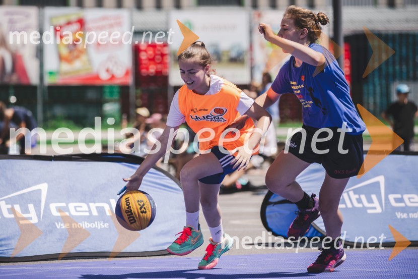 Ulična košarka 3 na 3 v Citycentru Celje