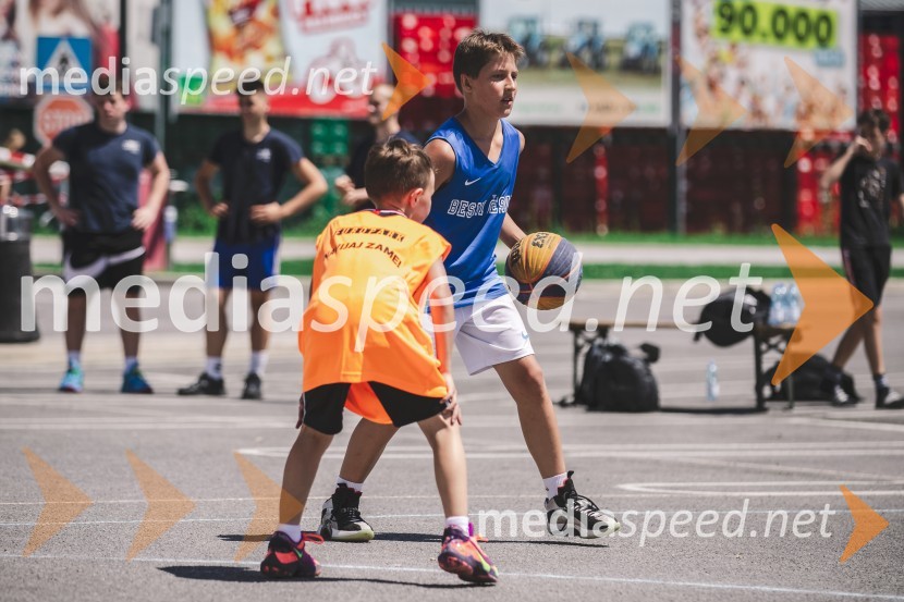 Ulična košarka 3 na 3 v Citycentru Celje