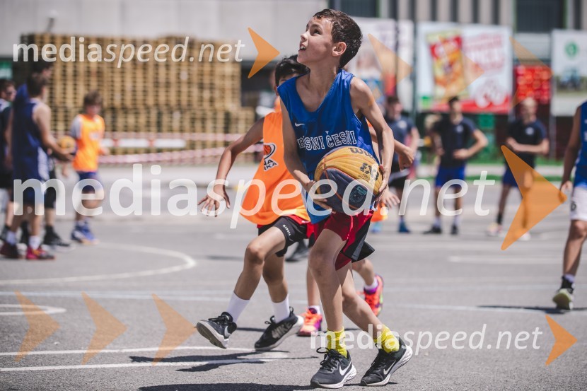 Ulična košarka 3 na 3 v Citycentru Celje