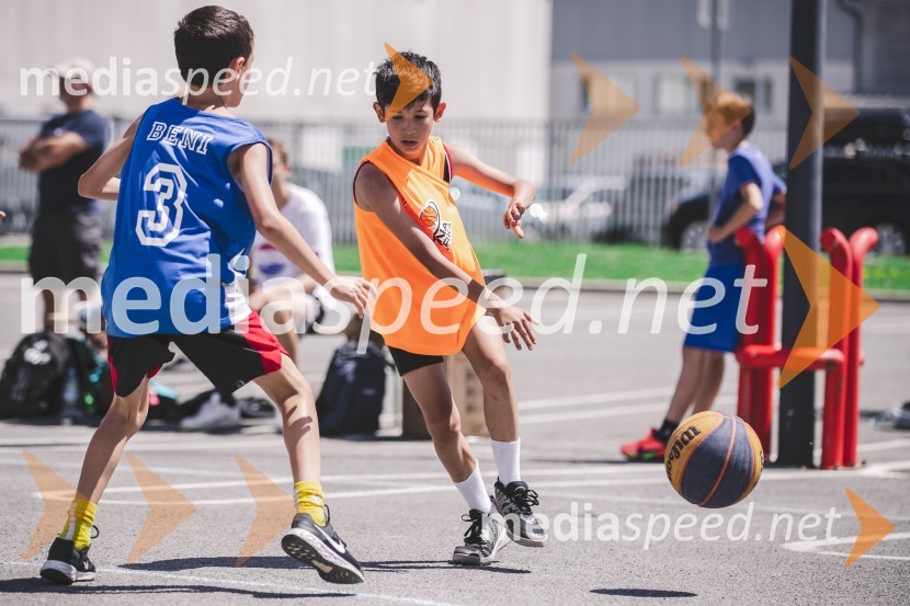 Ulična košarka 3 na 3 v Citycentru Celje