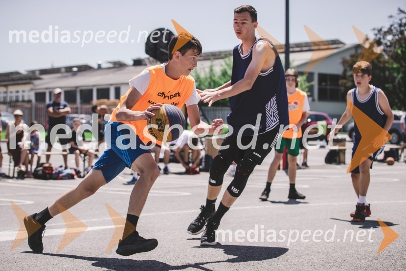 Ulična košarka 3 na 3 v Citycentru Celje