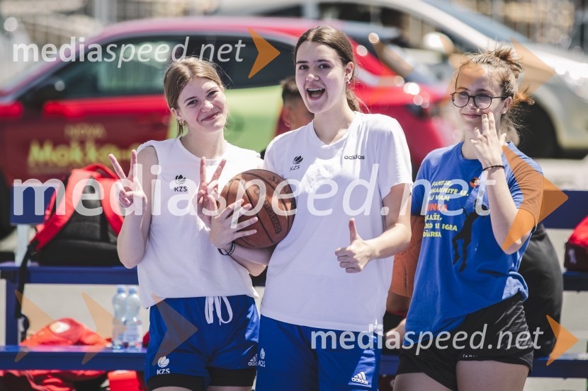 Ulična košarka 3 na 3 v Citycentru Celje