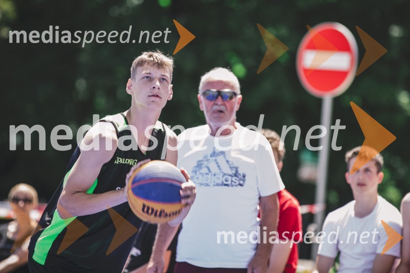 Ulična košarka 3 na 3 v Citycentru Celje