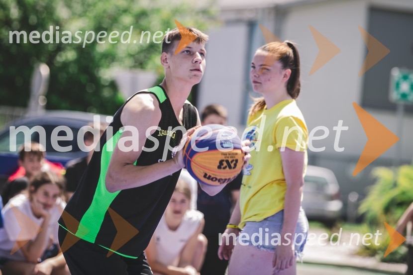 Ulična košarka 3 na 3 v Citycentru Celje