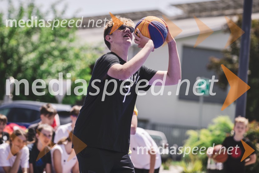 Ulična košarka 3 na 3 v Citycentru Celje