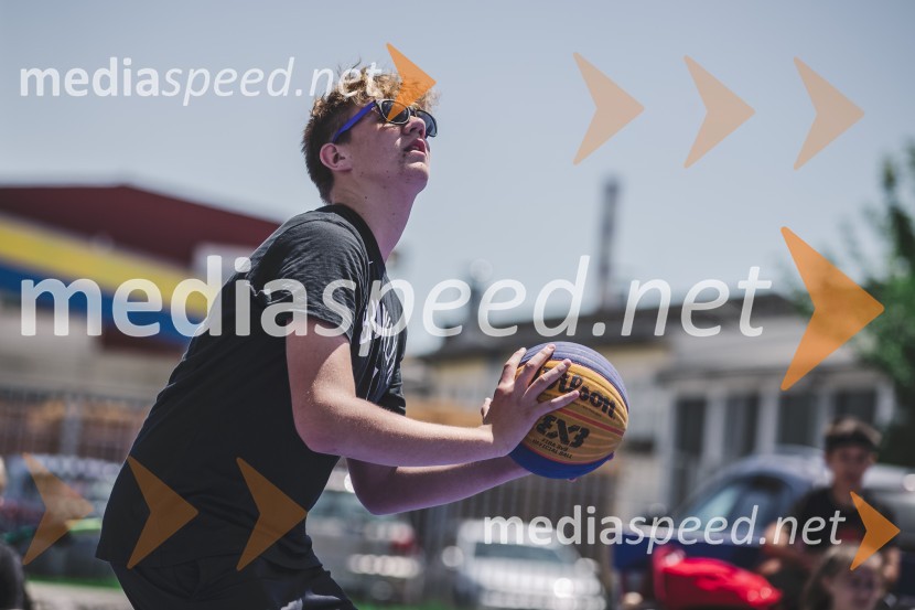 Ulična košarka 3 na 3 v Citycentru Celje