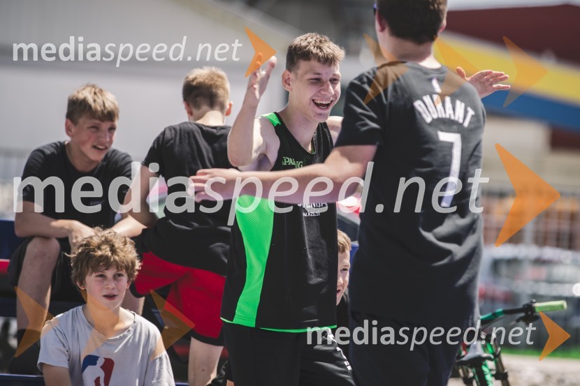 Ulična košarka 3 na 3 v Citycentru Celje