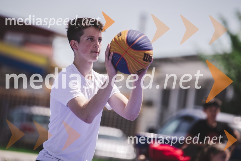 Ulična košarka 3 na 3 v Citycentru Celje