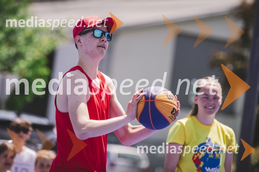 Ulična košarka 3 na 3 v Citycentru Celje