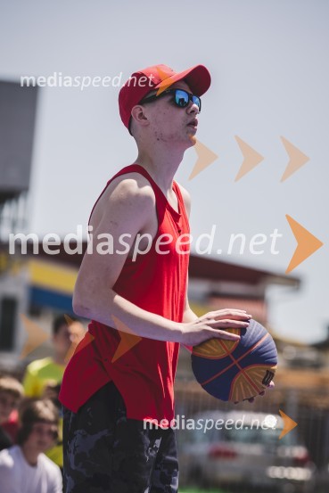 Ulična košarka 3 na 3 v Citycentru Celje